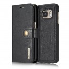 DG.Ming 2-i-1 Lommebok-deksel I Lær Samsung Galaxy S7 svart thumbnail