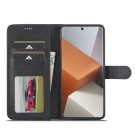 LC.IMEEKE Lommebok deksel for Xiaomi Redmi Note 13 Pro Plus 5G svart thumbnail