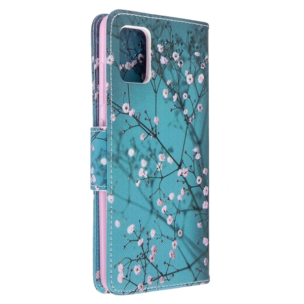 Lommebok deksel til Galaxy A51 - Rosa blomster | Mobildeksel.no Kjøp ...