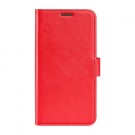 Lommebok deksel Premium for Samsung Galaxy S24 5G rød thumbnail