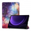 Deksel Tri-Fold Smart til Samsung Galaxy Tab S9 FE - Galakse thumbnail