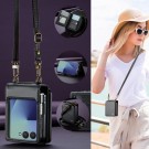 CaseMe Deksel med kortlomme Samsung Galaxy Flip 8 5G svart thumbnail