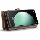CaseMe 2-i-1 Lommebok deksel Samsung Galaxy S23 FE 5G brun thumbnail