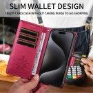 BETOPNICE Lommebok deksel for iPhone 18 Pro Max rød thumbnail