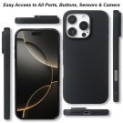Tech-Flex silikondeksel Deksel til iPhone 16 Pro svart thumbnail