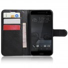 Lommebok deksel for HTC 10 svart thumbnail