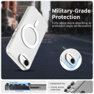 Starry Sky TPU + PC Deksel iPhone 16e Magsafe - Hvit thumbnail