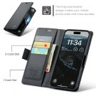 CaseMe Lommebok deksel for iPhone 17 Air svart thumbnail