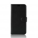 Lommebok deksel for HTC U12 Life svart thumbnail
