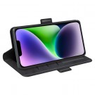 Lommebok deksel Premium for iPhone 15 svart thumbnail