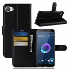 Lommebok deksel for HTC Desire 12 svart thumbnail