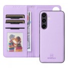 BETOPNICE 2-i-1 Lommebok deksel Samsung Galaxy S24 FE 5G lys lilla thumbnail