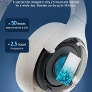 Lenovo Sammenleggbare Over-ear Hodetelefoner - Svart thumbnail