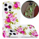 Fashion TPU Deksel for iPhone 13 Pro Max  - Blomster thumbnail