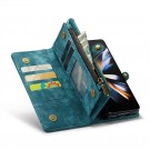 CaseMe retro multifunksjonell Lommebok deksel Samsung Galaxy Z Fold 5 5G blå thumbnail