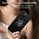 SULADA Mikrofiber skinn Deksel for iPhone 15 Pro med MagSafe svart thumbnail