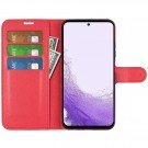 Lommebok deksel for Samsung Galaxy S23 5G rød thumbnail