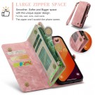 CaseMe 2-i-1 Lommebok deksel iPhone 16 Pro rosa thumbnail