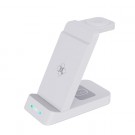 Trådløs Dockingstasjon 3-i-1 iPhone / iWatch / Airpods - Hvit thumbnail