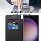 Tech-Flex Flip deksel Samsung Galaxy S25 Ultra 5G MagSafe Svart thumbnail