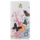 Lommebok deksel til Sony Xperia X - Butterfly thumbnail