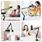 PULUZ Desktop justerbar arm holder for nettbrett - Svart thumbnail