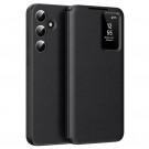 Smart Clear View Flip deksel Samsung Galaxy S25 FE 5G - Svart thumbnail