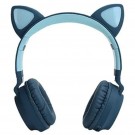 Bluetooth Cat Ear Barn Hodetelefoner - Grønn thumbnail