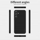 PINWUYO Liquid TPU-deksel Samsung Galaxy S25 FE 5G svart thumbnail