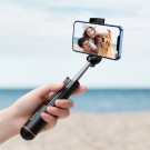 Baseus Mini Bluetooth Sammenleggbar Selfiestang Svart thumbnail