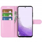 Lommebok deksel for Samsung Galaxy S23 5G rosa thumbnail