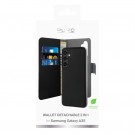 Puro 2-i-1 Magnetisk Lommebok-deksel Samsung Galaxy A35 5G Svart thumbnail