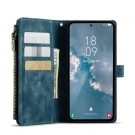 CaseMe multifunksjonell Lommebok deksel Samsung Galaxy A55 5G blå thumbnail