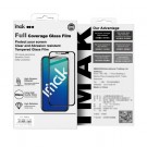 IMAK Herdet Glass skjermbeskytter Samsung Galaxy A17 svart kant thumbnail