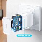 Vegglader USB-C hurtiglader 20W - Hvit thumbnail