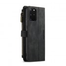 CaseMe retro multifunksjonell Lommebok deksel Samsung Galaxy S20+ plus 5G svart thumbnail