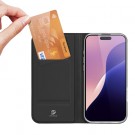 Dux Ducis Skin Pro Series Flip deksel iPhone 16 Pro Max svart thumbnail