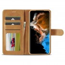 LC.IMEEKE Lommebok deksel for Samsung Galaxy S23 5G cognac thumbnail