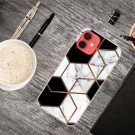 Fashion TPU Deksel for iPhone 13 Mini - Marmor mønster thumbnail
