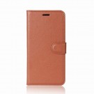 Lommebok deksel for Sony Xperia XZ2 brun thumbnail