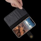 DG.Ming 2-i-1 Lommebok-deksel I Lær iPhone X/XS svart thumbnail