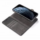 DG.Ming 2-i-1 Lommebok-deksel I Lær iPhone 12 Pro Max svart thumbnail