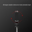 Selfiestang med Tripod og Bluetooth-fjernkontroll - Svart thumbnail