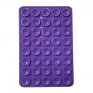 Mobilholder Silikon med dobbeltsidig sugekopper - Lilla thumbnail