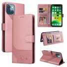Lommebok deksel for iPhone 13 mønster Roségull thumbnail