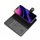 DG.Ming 2-i-1 Lommebok-deksel I Lær iPhone 11 Pro Max svart thumbnail