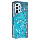 Lommebok deksel for Samsung Galaxy A23 5G - Rosa blomster thumbnail
