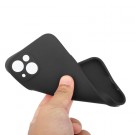 Tech-Flex silikondeksel til iPhone 14 Plus svart thumbnail