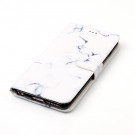 Lommebok deksel for iPhone 6 Plus / 6S Plus hvit marmor thumbnail