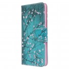 Lommebok deksel for Samsung Galaxy S20+ plus 5G - Rosa blomster thumbnail
